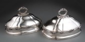 PAIR OF OLD SHEFFIELD PLATE ME