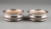PAIR OF OLD SHEFFIELD PLATE WI