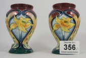 Pair of Old Tupton Ware Vases