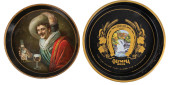 PAIR OF OLYMPIA BEER SERVING T