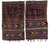 PAIR OF OPEN KHAMSEH BIRD BAGS