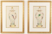 PAIR OF ORIENTALIST FRAMED ART