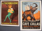 PAIR OF ORIGINAL LITHOGRAPH PO