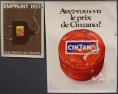 PAIR OF ORIGINAL LITHOGRAPH PO