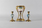 PAIR OF ORMOLU-MOUNTED SEVRES