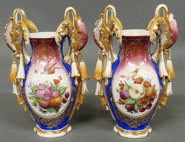 Pair of ornate and colorful Paris