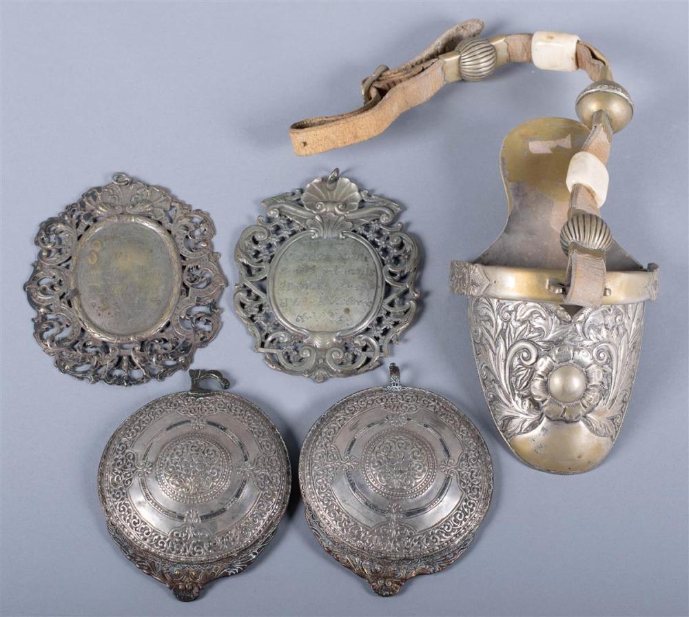 PAIR OF OTTOMAN BUCKLES, SPANISH