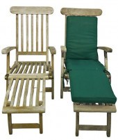 PAIR OF OUTDOOR CLASSICS TEAK