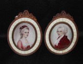 Pair of Oval Austro-German Por