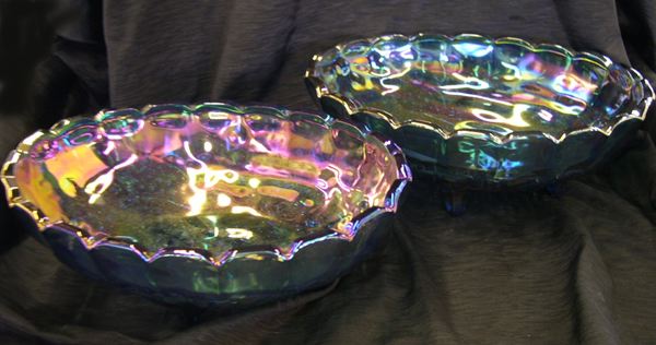 Pair of Oval Footed