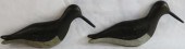 PAIR OF OVERSIZE SHOREBIRDS, P