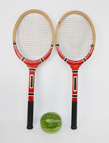 PAIR OF OVERSIZED TENNIS