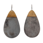 PAIR OF OXIDIZED SILVER, VERME