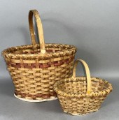 PAIR OF PA AMISH CRAFTED OAK S