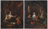PAIR OF PAINTINGS, FOLLOWER OF