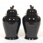 PAIR OF PALATIAL SIZE CHINESE