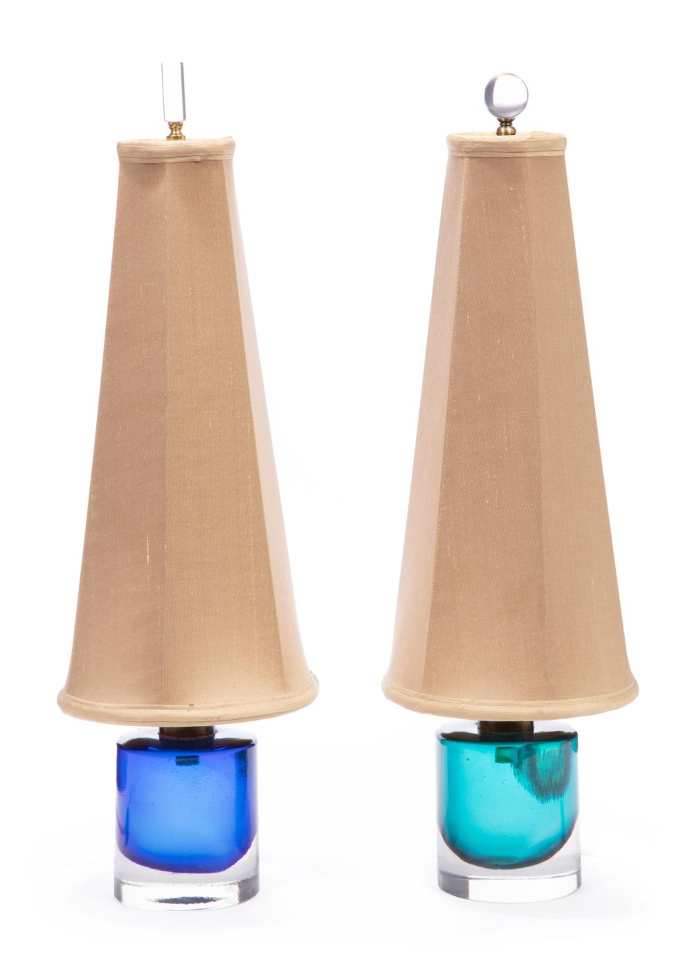 PAIR OF PAOLO VERNINI MURANO