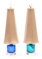 PAIR OF PAOLO VERNINI MURANO G