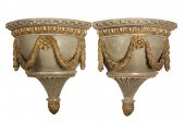 PAIR OF PARCEL GILT ITALIAN CO