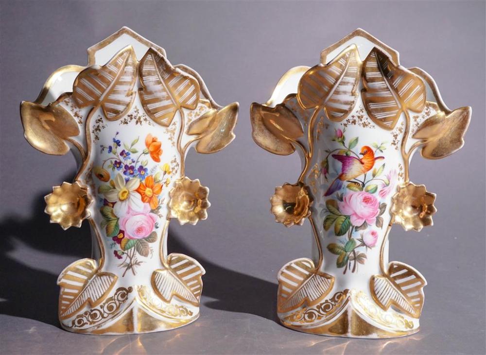 PAIR OF PARIS PORCELAIN DECORATED