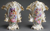 PAIR OF PARIS PORCELAIN PARTIA