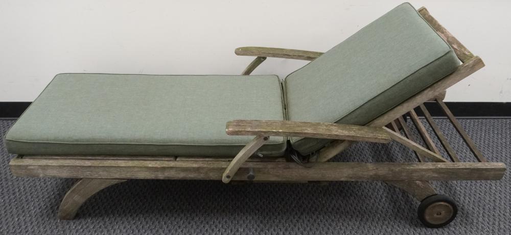 PAIR OF PARK PLACE OUTDOOR TEAK