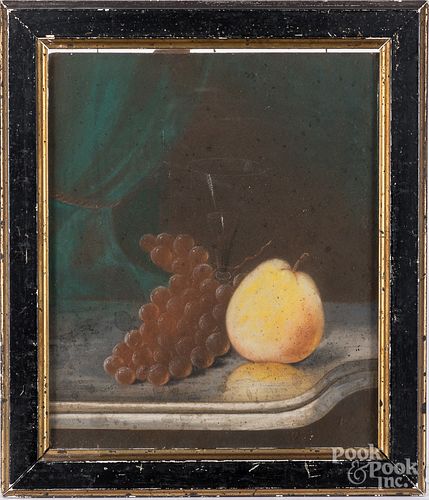 PAIR OF PASTEL STILL LIFES, CA.