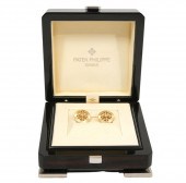 PAIR OF PATEK PHILIPPE GOLD CA