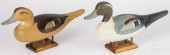 PAIR OF PAUL GIBSON CARVED AND