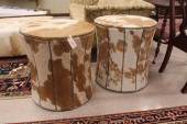 PAIR OF PAUL ROBERT 'COWHIDE'