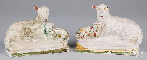PAIR OF PENNSYLVANIA PAINTED
