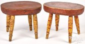 PAIR OF PENNSYLVANIA PAINTED P