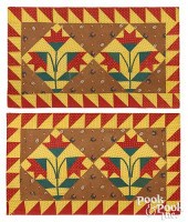 PAIR OF PENNSYLVANIA PIECED PI