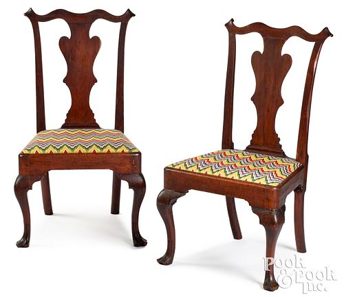 PAIR OF PENNSYLVANIA QUEEN ANNE