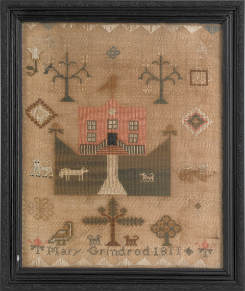 Pair of Pennsylvania silk on