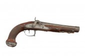 PAIR OF PERCUSSION PISTOLS.  L