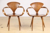 PAIR OF PERIOD PLYCRAFT WALNUT