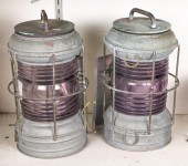 PAIR OF PERKINS 'PERKO' AMETHY