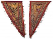 Pair of Persian Embroidered Pa
