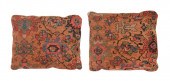 PAIR OF PERSIAN RUG FRAGMENT T