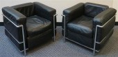 PAIR OF PETITE LE CORBUSIER LC