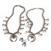 Pair of Petite Navajo Silver a