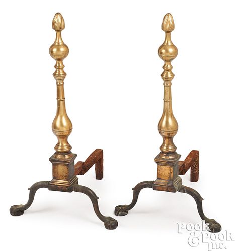 PAIR OF PHILADELPHIA CHIPPENDALE
