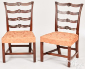 PAIR OF PHILADELPHIA CHIPPENDA