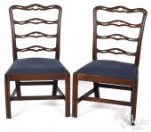 PAIR OF PHILADELPHIA CHIPPENDA