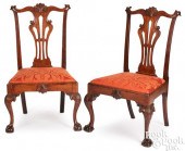 PAIR OF PHILADELPHIA CHIPPENDA