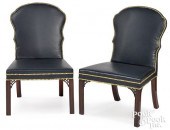 PAIR OF PHILADELPHIA MAHOGANY