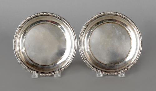 Pair of Philadelphia silver