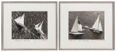 PAIR OF PHOTOGRAPHS OF AMERICA