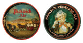 PAIR OF PICKWICK ALE & HANLEY'